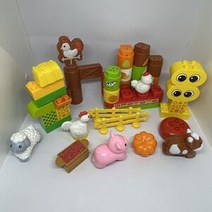 LEAP FROG Leap Builders Food‎ Fun Family Farm Interactive Learning Incomplete